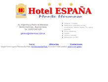 Tablet Screenshot of espana.porinternet.com.ar